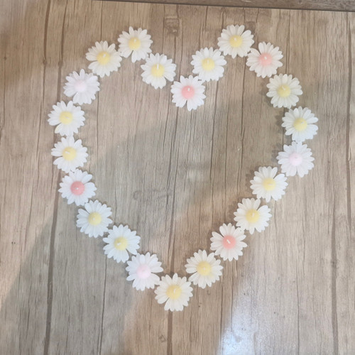 بسته ۱۰۰ تایی شمع بابونه