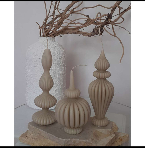 شمع ست مراکشی گلدانی