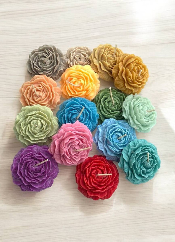 شمع آلاله بزرگ بسته ده تایی