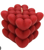 شمع روبیک قلبی