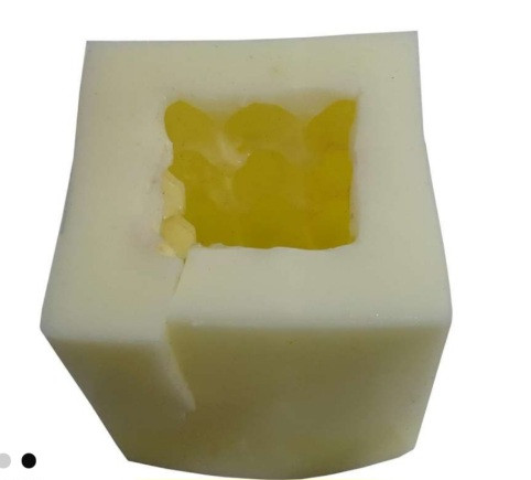 قالب شمع مدل روبیک قلبی