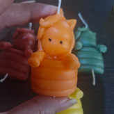 بسته ۲۰ تایی شمع یونیکورن گوگولی