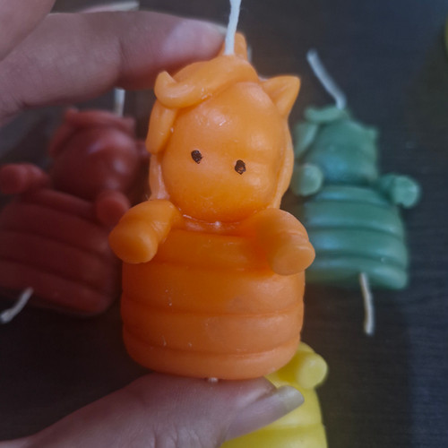 بسته ۲۰ تایی شمع یونیکورن گوگولی